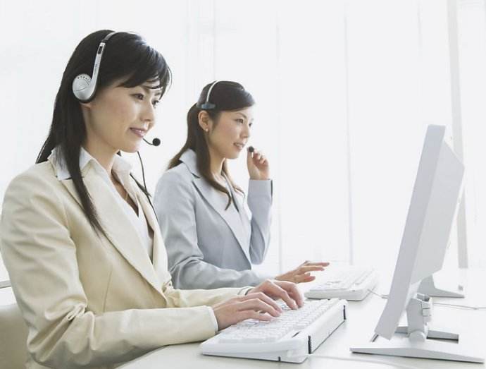 正在接受外贸培训的外贸业务员